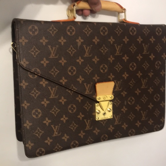 LOUIS VUITTON Monogram Briefcase - Picture 4 of 5